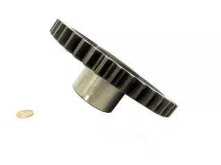 Belarus/MTZ pinion 214 Z = 43 (lower twin bill, 3rd gear) (2)